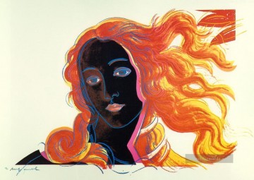 Andy Warhol Werke - Botticelli dettaglio Andy Warhol